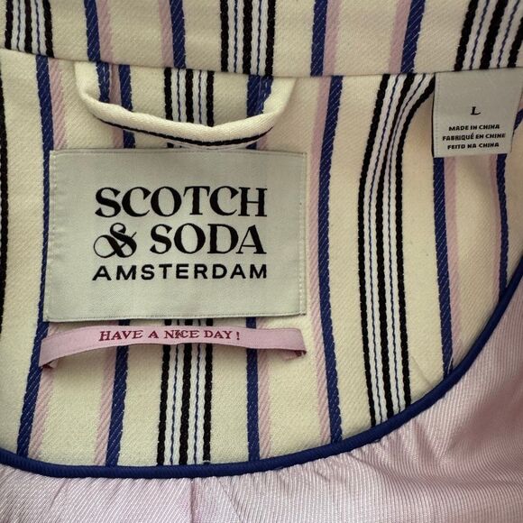 Scotch & Soda Double-breasted Blazer L - Picture 8 of 9